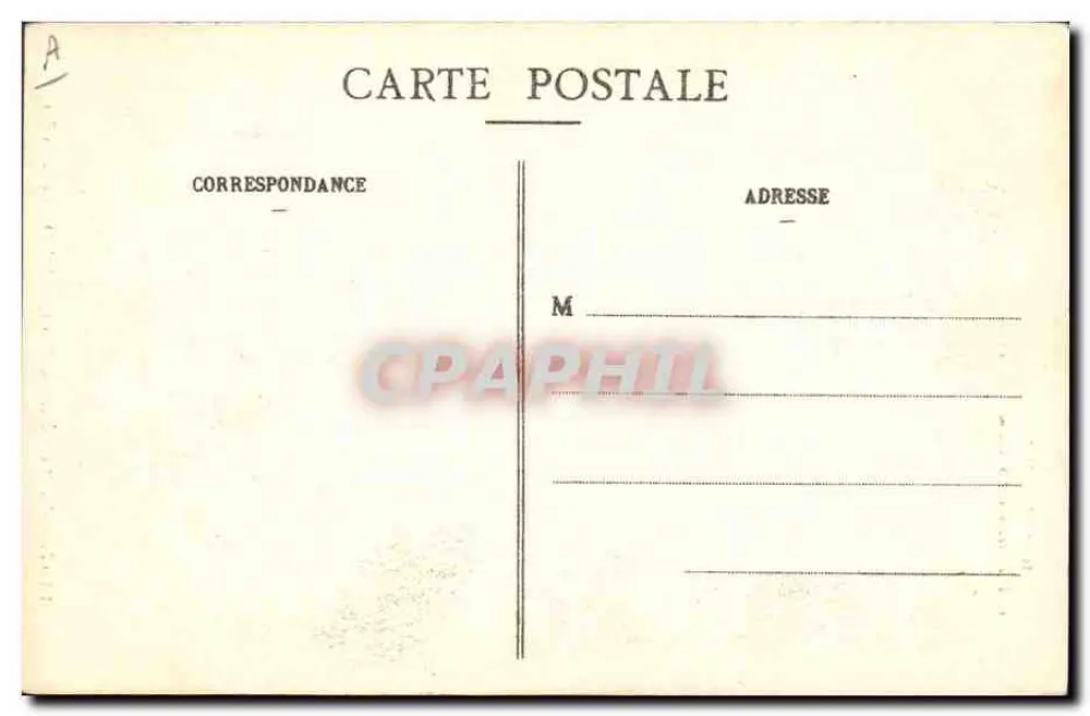 Batismo em Plouagastel-Daoulas (F.) — Coleção E. Hamonic, St-Brieuc — n° 1407 - Verso