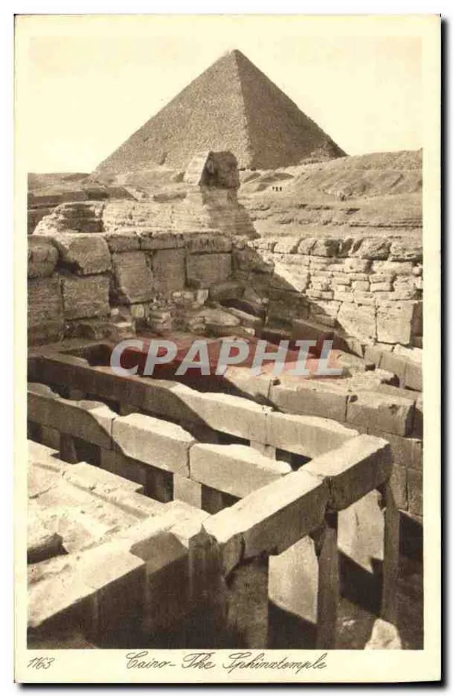 काहिरा - स्फिंक्स का मंदिर — प्रकाशक लैंड्रॉक & लैंड्रॉक्स, संख्या 1163 - आगे