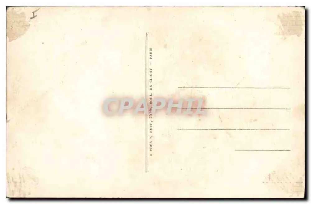 Os Colossos de Memnon — Tebas — LL 7 — Éditeur : Boll de Clichy, Paris - Verso