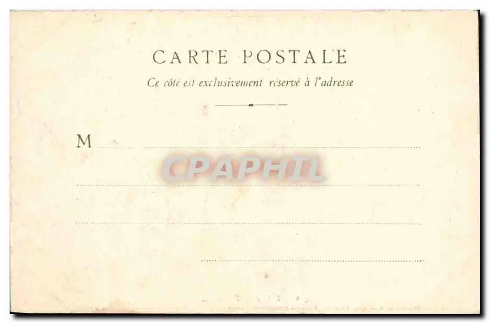 Castelo de Pierre — Chalon-sur-Saône — Fototipia Bourgeois frères - Verso