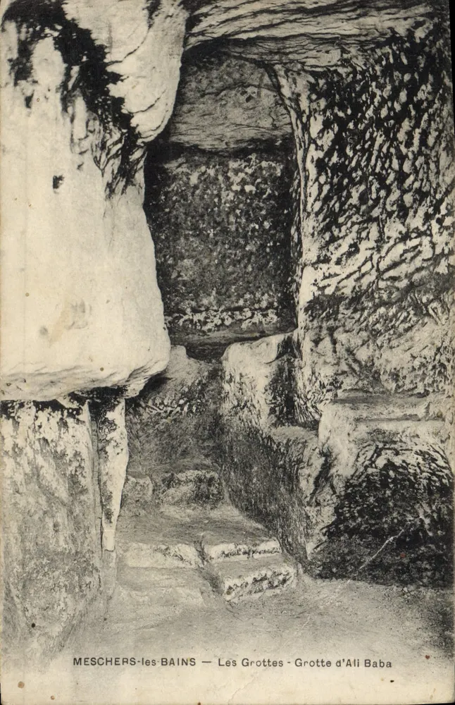 Meschers-les-Bains — Die Höhlen — Höhle von Ali Baba - Vorderseite