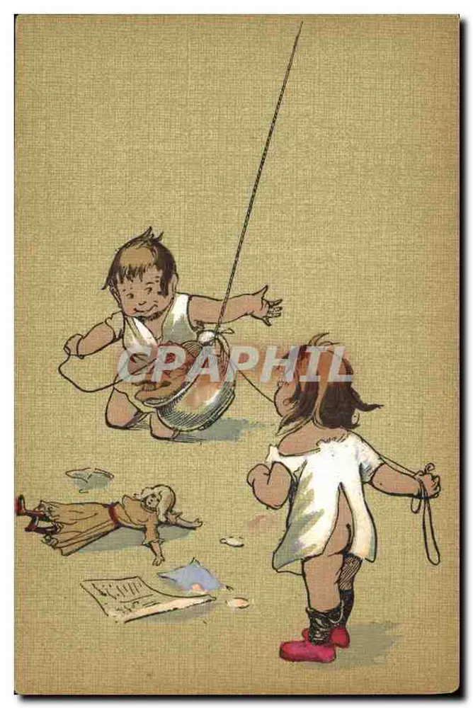 Kinder, die an der Schnur springen — N.K.G. Serie 311 - Vorderseite