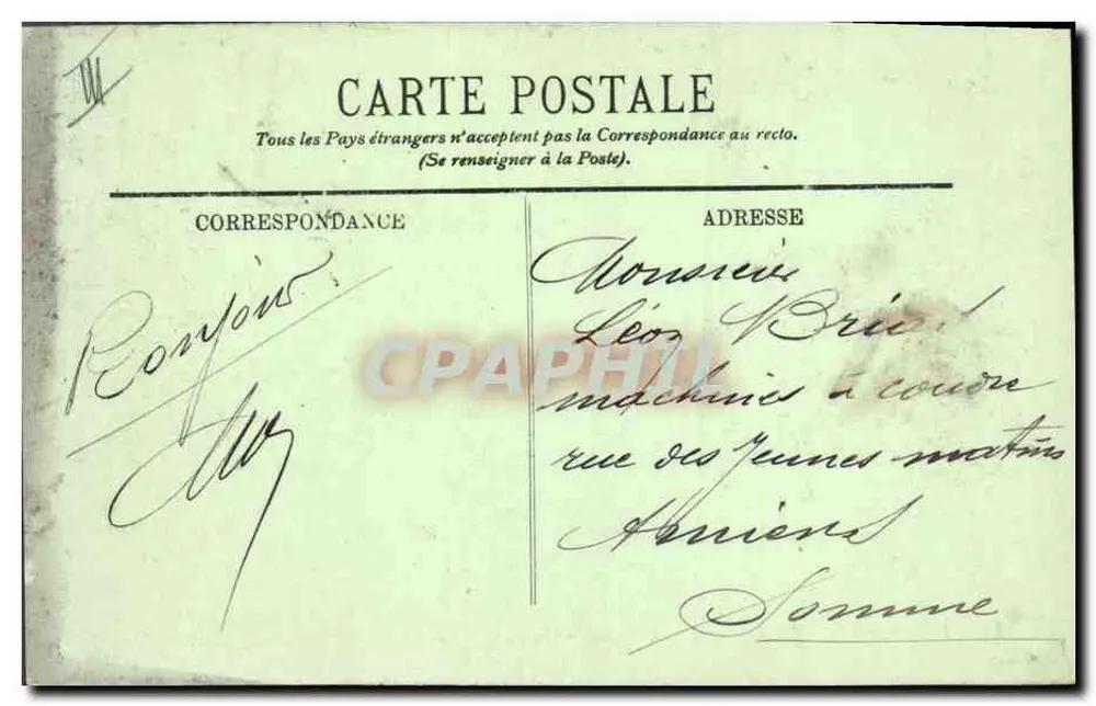 LILLE — El Palacio de Justicia y el Canal de la Deule — LL. — n°49 - Reverso