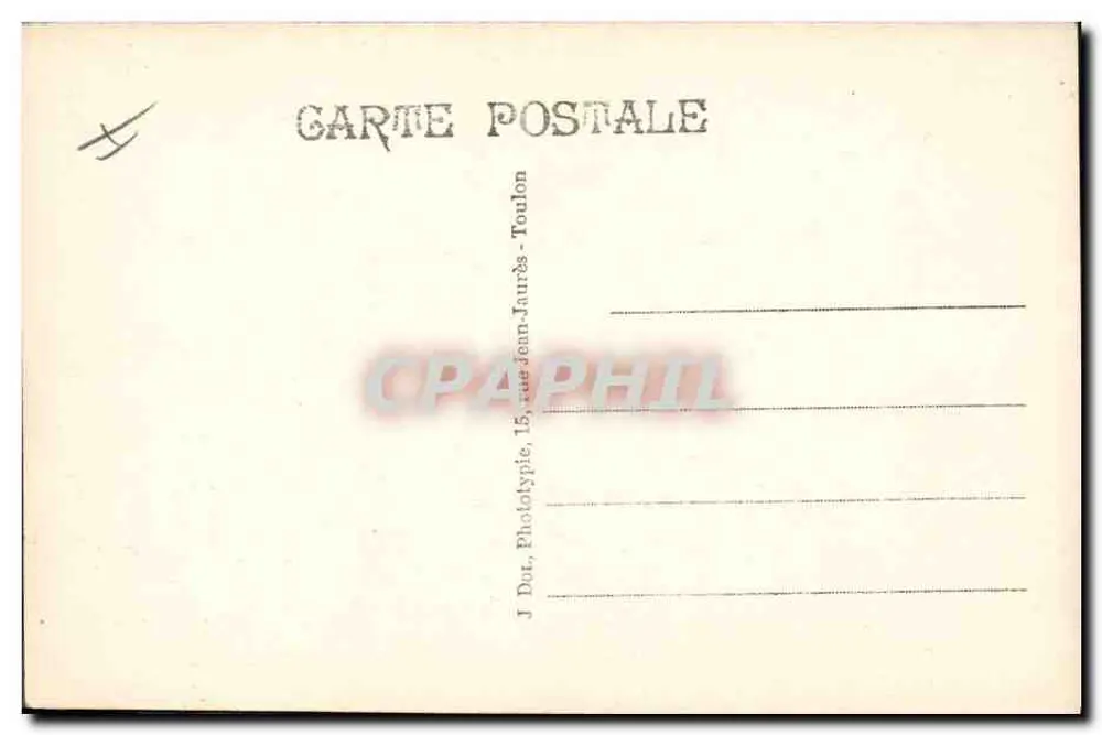 Kreuzer der ersten Klasse — Edgard-Quinet — Marine de France - Rückseite