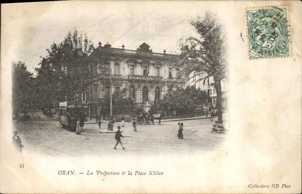 Oran — Die Präfektur & Place Kléber — Sammlung ND Phot - Vorderseite