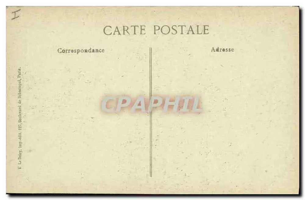 Roye — Retraite des Allemands — Éditeur E. Le Dœry, Paris, Série 64me, N° 1565 - Rückseite