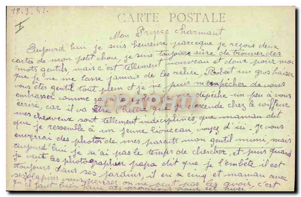 Montbéliard — Het Paleis van Justitie — Edit. L. R. Tabacs - Achterkant