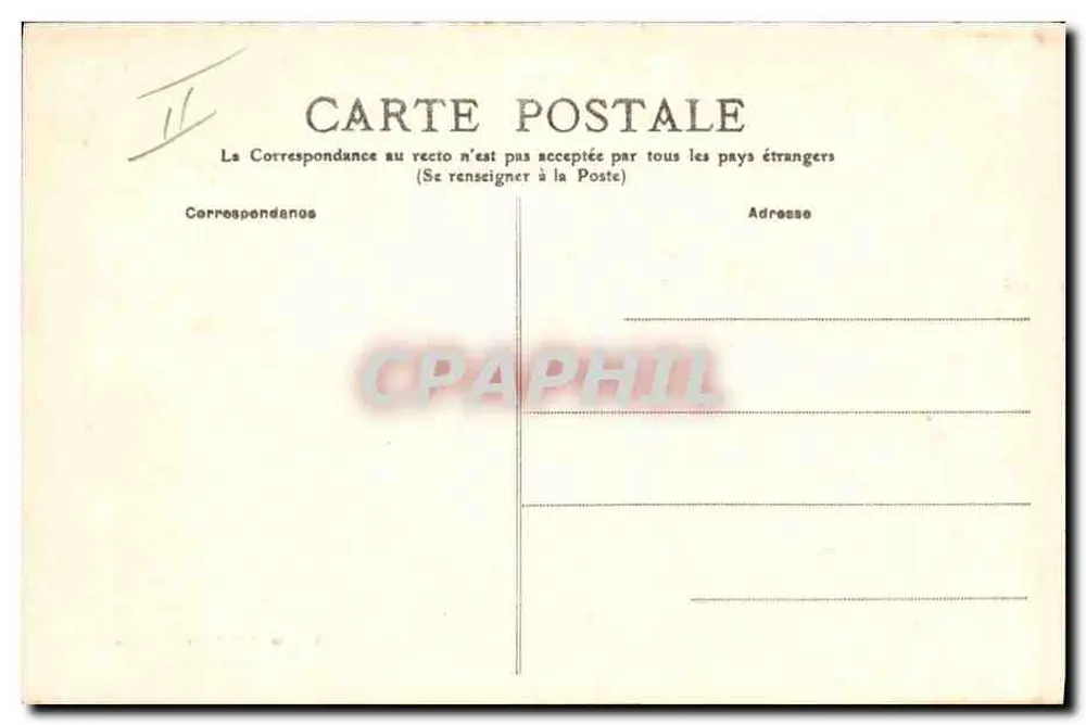 Montauban - Place du Coq — Palais de Justice — Achille Bonis, phot. Montauban, série 1, n°73 - Verso