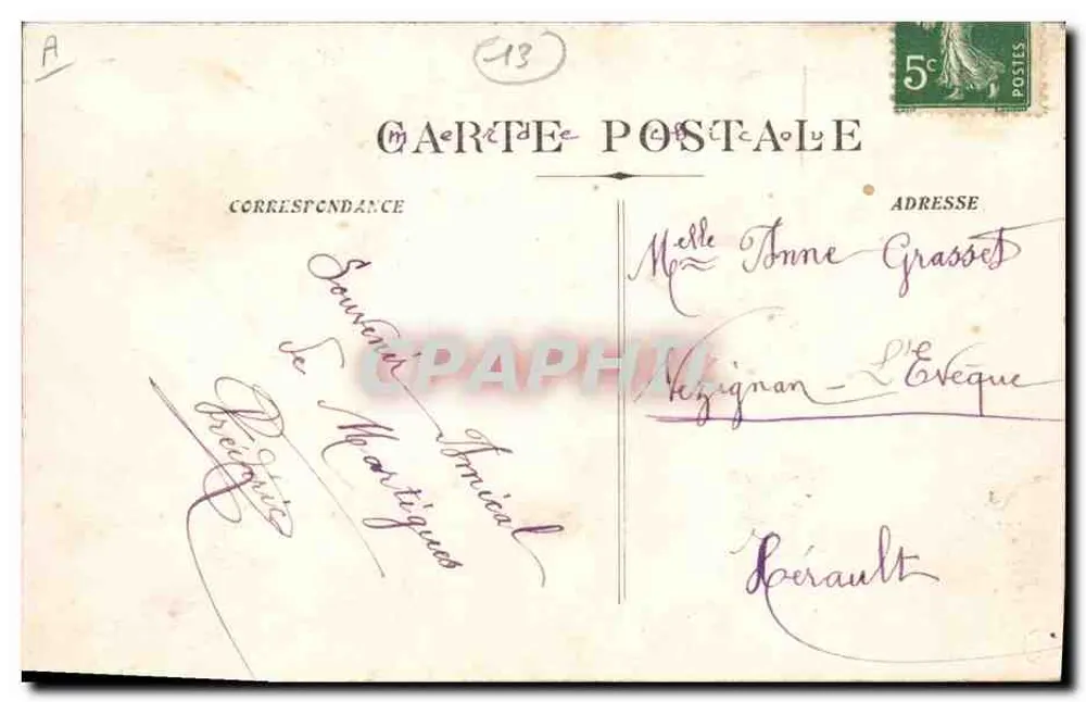 Martigues - Die Prud'homie — anonymer Verlag, n° 23 - Rückseite