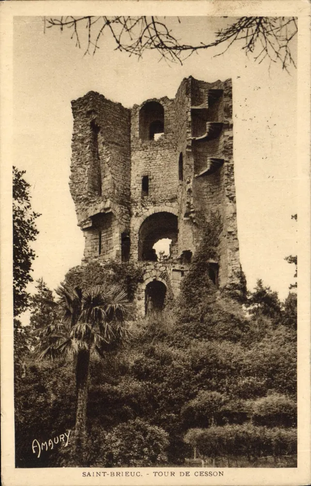 Saint-Brieuc - Torre de Cesson — Amgury - Frente