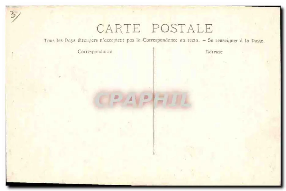 Celle - Garten des Wasserpalastes - Die Höhle — Phototypie Lacoour Mareelius, Nr. 3990 - Rückseite