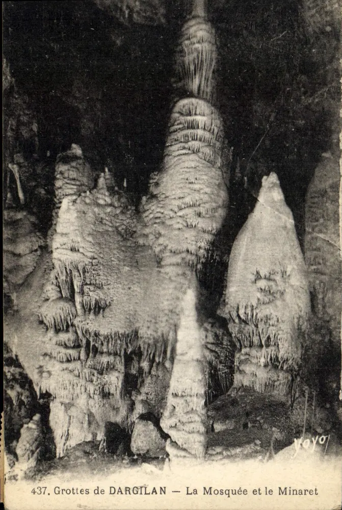 Höhlen von DARGILAN — Die Moschee und der Minaret — YOYO, n°437 - Vorderseite