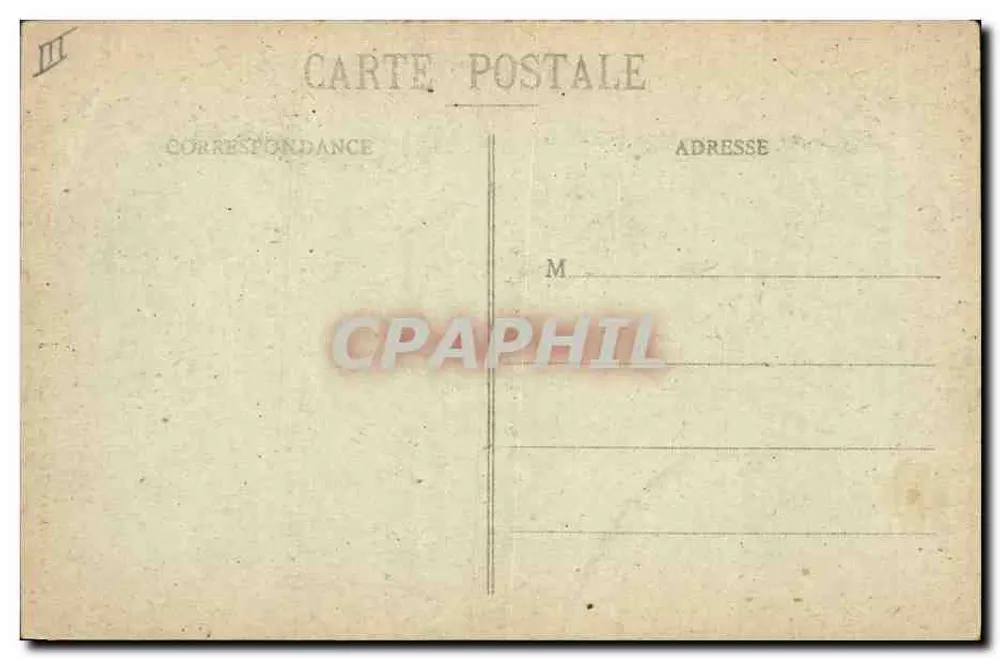 Montbrison — O Palácio de Justiça — Impressora-Livraria-Papelaria Michel Pature - Verso