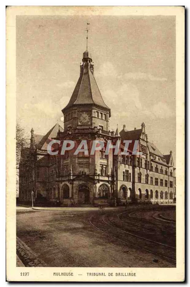 Mulhouse — Tribunal de Bailliage — Verleger Braun & Cie, Dornach - Vorderseite