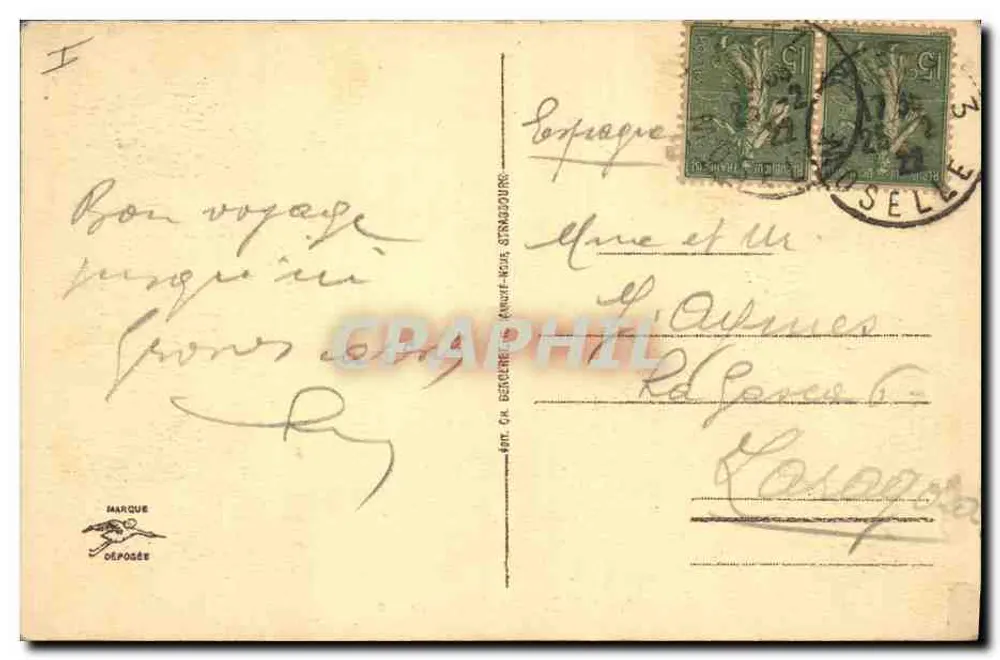 Metz - Palácio de Justiça — editor não identificado, n° de série 51 - Verso