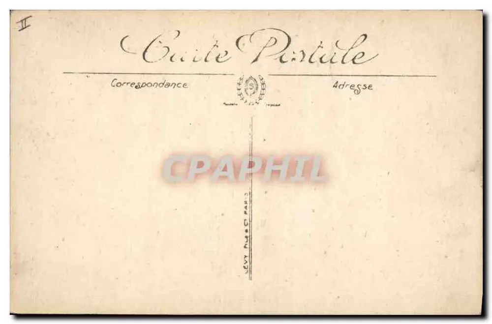 Marselha — Palácio de Justiça — LL - Verso