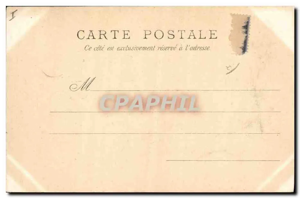Mortagne (Orne) — Palácio de Justiça — Editor A. YAMOUT - Verso
