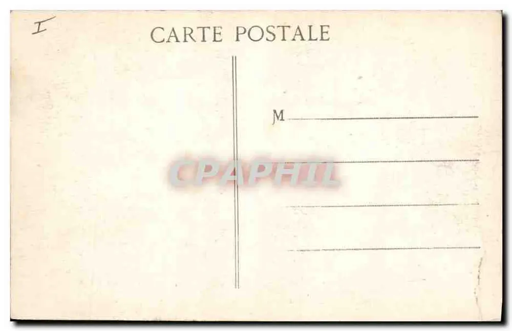 Termonde (Belgien) — Gebombter Viertel — S. Farges, Verlag Lyon, Nr. 6216 - Rückseite