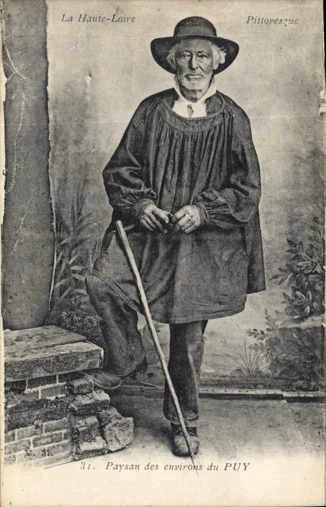 Bauer aus der Umgebung von PUY — La Haute-Loire — Pittoresk, n°31 - Vorderseite