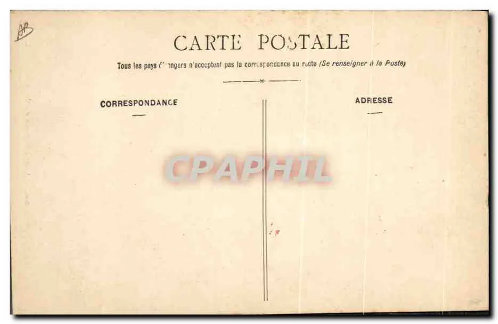 Le Puy (Haut-Loire) — Altes Kleid der Velay — L. P. - Rückseite