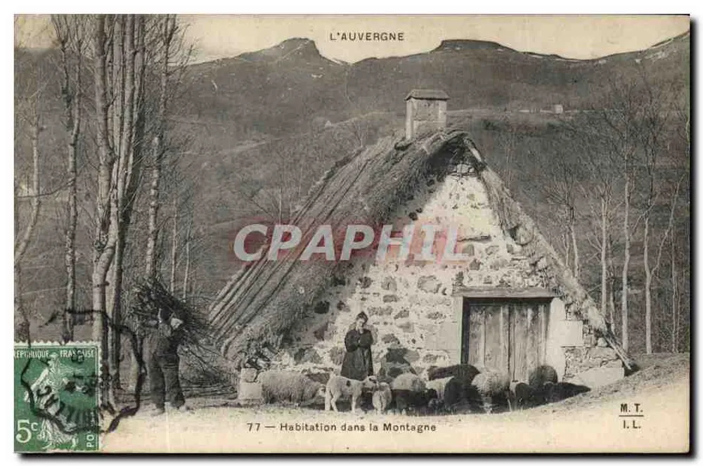 Auvergne — Wohnhaus in den Bergen — M.T. I.L. n°77 - Vorderseite