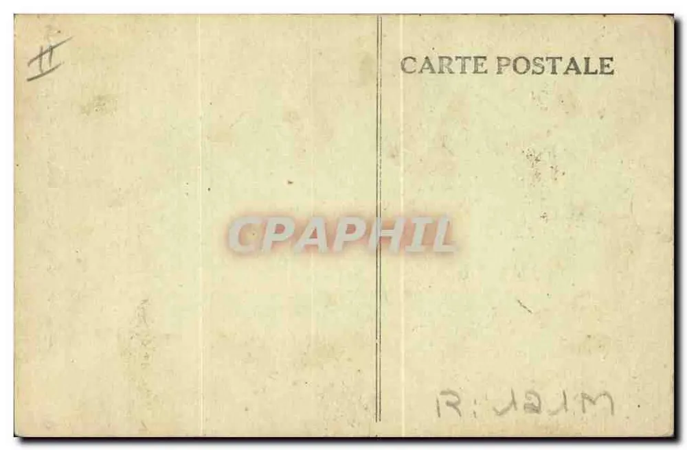 Nosso Auvergne (Região do Puy-de-Dôme) — cena de vida com casal e recém-nascido — Antonin MEYNIEL e Régis M. n°6207 - Verso