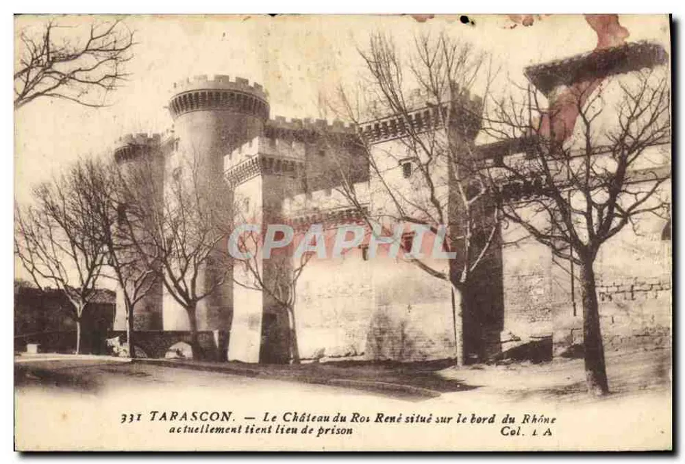 Tarascon — Schloss des Königs René an den Ufern des Rhônes — Col. 1 A - Vorderseite