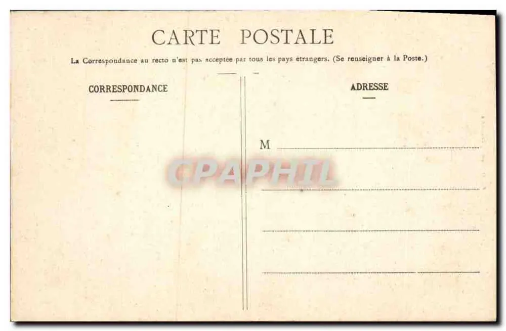 Castelo de St Léger-sous-la-Bussière — editor Callot, Tramayes, n°6 - Verso