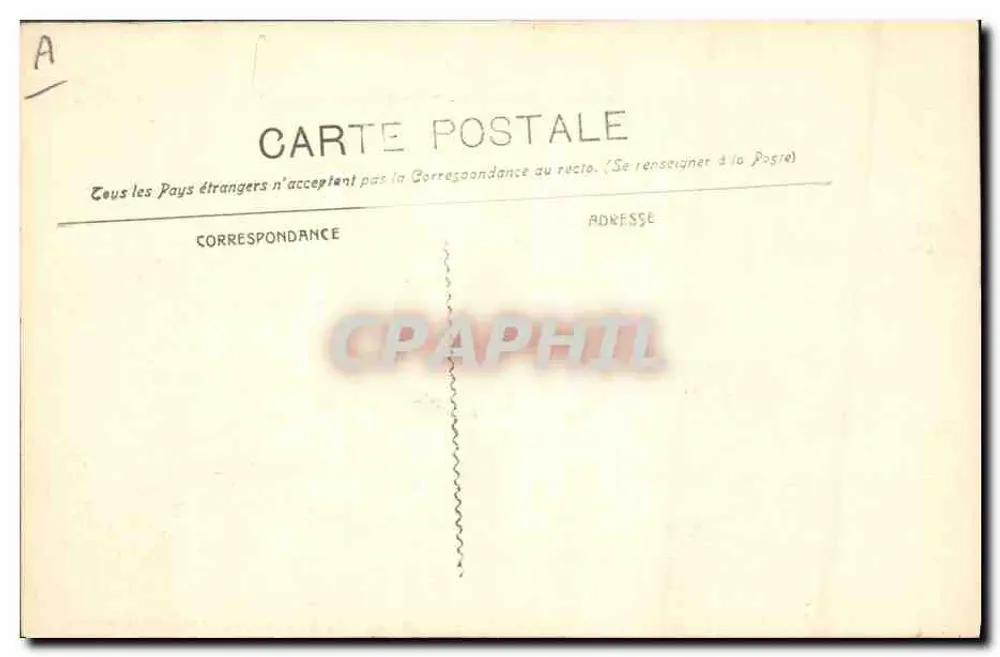 Le d'Entrecasteaux — Kreuzer der 1. Klasse — Französische Marine, Verleger/Drucker nicht sichtbar, Nr. 321 - Rückseite