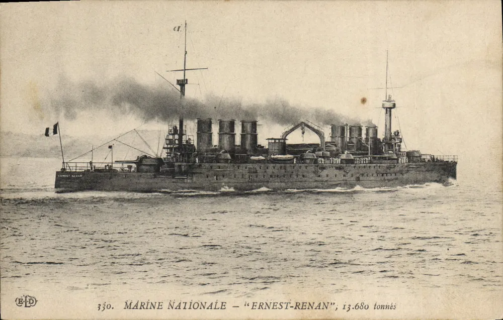 Marine Nationale — "Ernest-Renán", 13.680 tonnés — Uitgever E.P.D., n° 330 - Voorkant