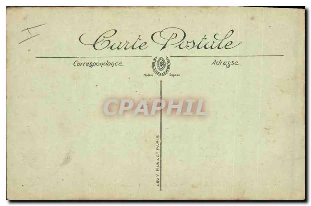 Marineflotte — « Ernest-Renan » — Kreuzer der 1. Klasse — LL — n°78 - Rückseite