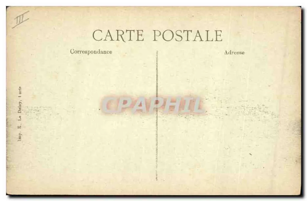 Nationale Marine — "D'Entrecasteaux", Kreuzer-Panzerkreuzer — BID, Nr. 66 - Rückseite