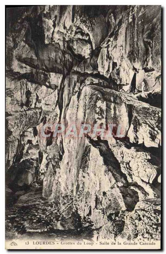 Lourdes - Grotten des Loups - Salle de la Grande Cascade — n° 53 - Vorderseite