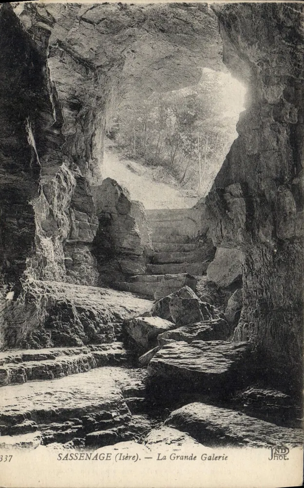Sassenage (Isère) — La Grande Galerie — JND Phot. - Vorderseite