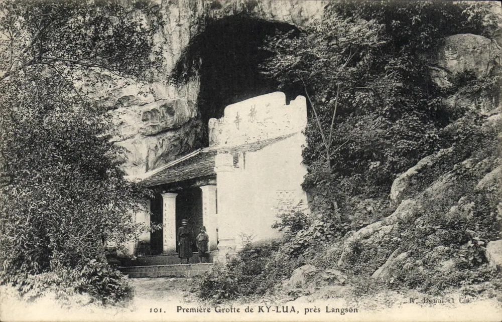 Erste Höhle von KY-LUA, nahe Langsôn — R. Bonal & Cie, n° 101 - Vorderseite