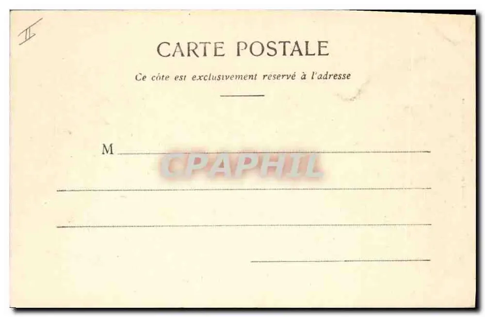 Melun - Palácio de Justiça — editor Thibault, Melun-Fontainebleau, n°5 - Verso