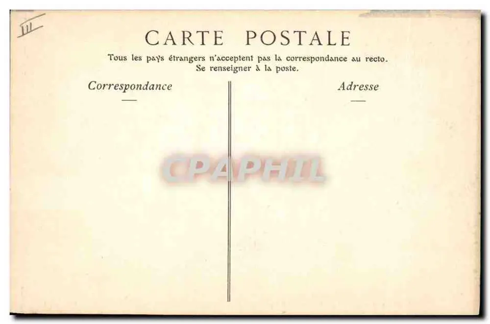 Le Mans — O Palácio de Justiça — Coleções ND Phot - Verso