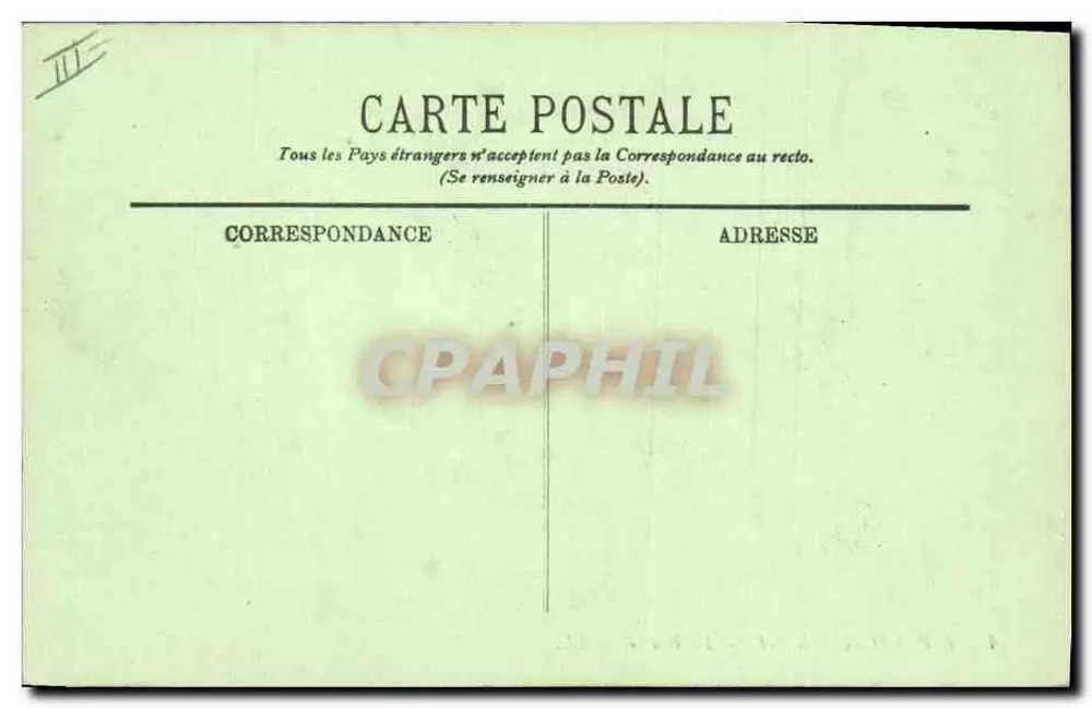Tipos de Auvergne — A Bourrière — LL. n°4 - Verso