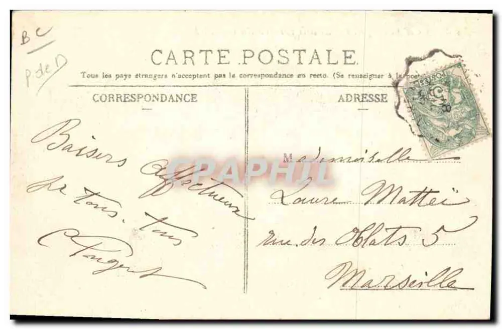Tipos de Auvergnates indo vender no mercado — L'Hirondelle - Paris, n°39 - Verso