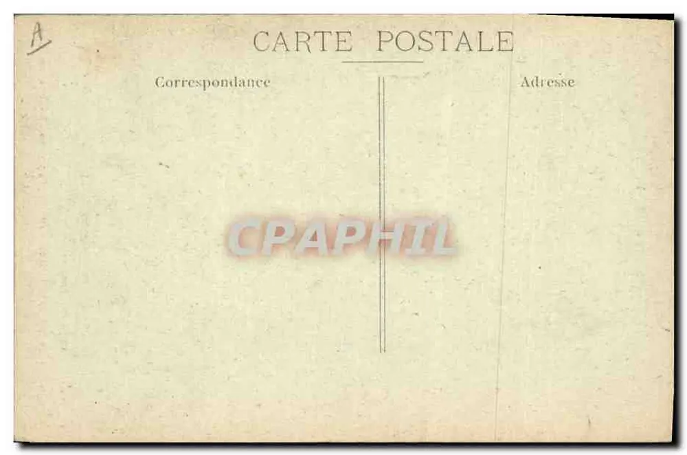 Haute-Loire Pittoresque — Mulher camponesa tecendo — Coleção Lucien Pascon, Langeac - Verso