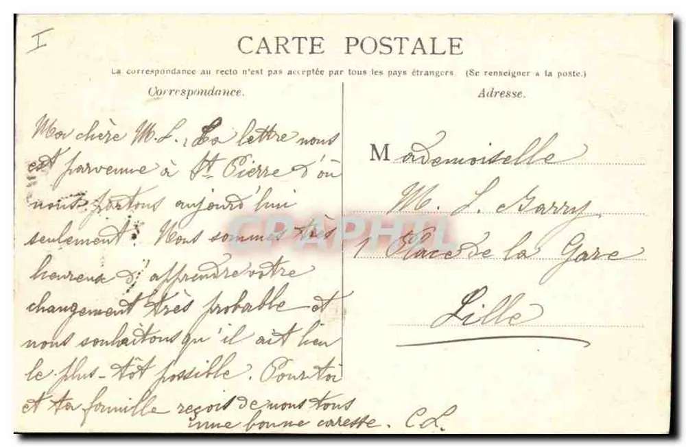 Nîmes — Paleis van Justitie — Maison Universelle & Nouvelles Galeries, n°16 - Achterkant