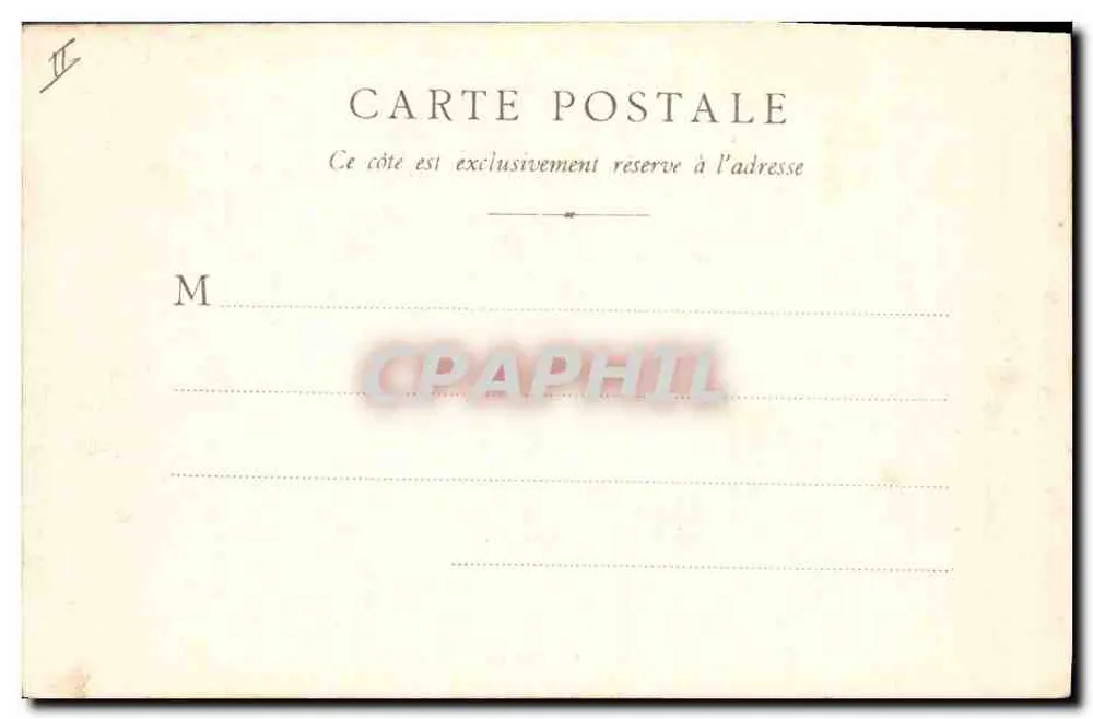 NIMES - Palácio da Justiça — Tribunal de Apelação — editor B F Chalon-saône, n° 161 - Verso