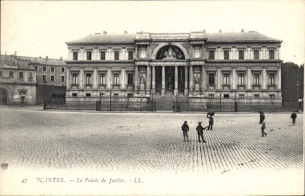 NANTES — O Palácio de Justiça — LL. n° 47 - Frente