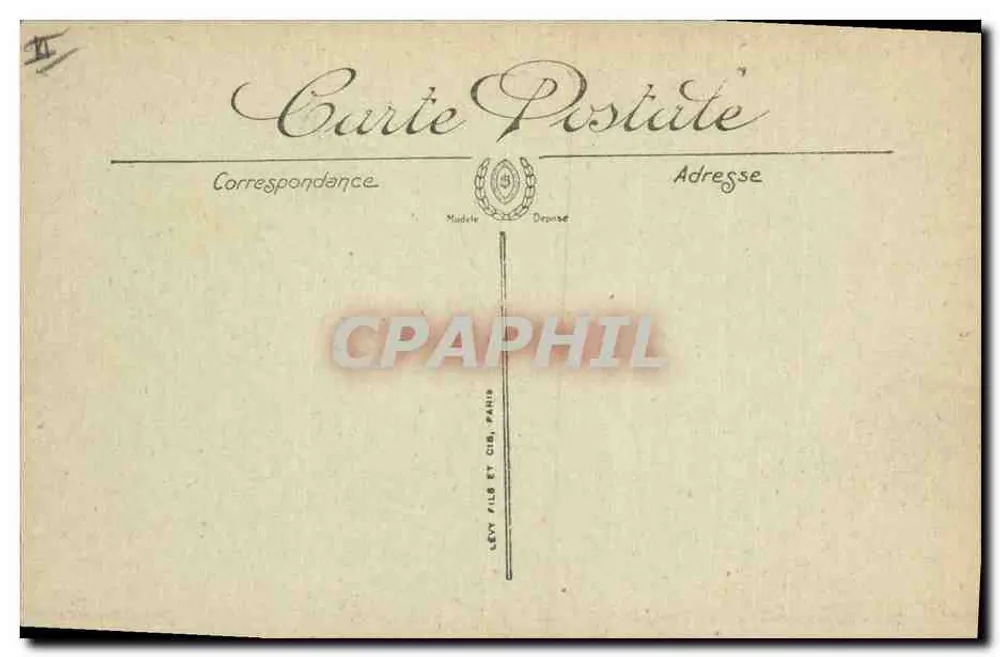 Nîmes — O Palácio de Justiça — Selecta - Verso