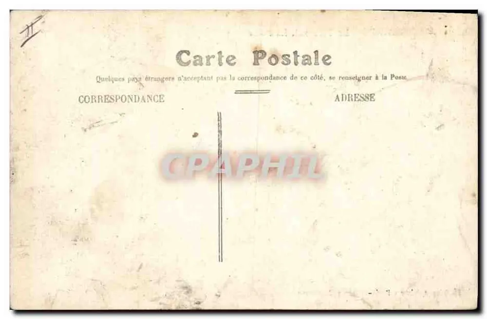 NARBONNE — O Tribunal. A Postagem — Éd. F. Béchade & Paris, Rue de la Poste, Narbonne - Verso