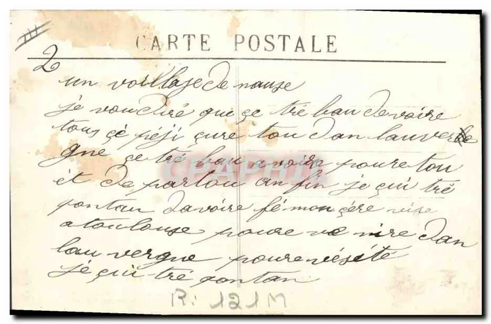 In der Auvergne — 28. Auf dem Weg in die Stadt — Verlag L.R.A. - Rückseite
