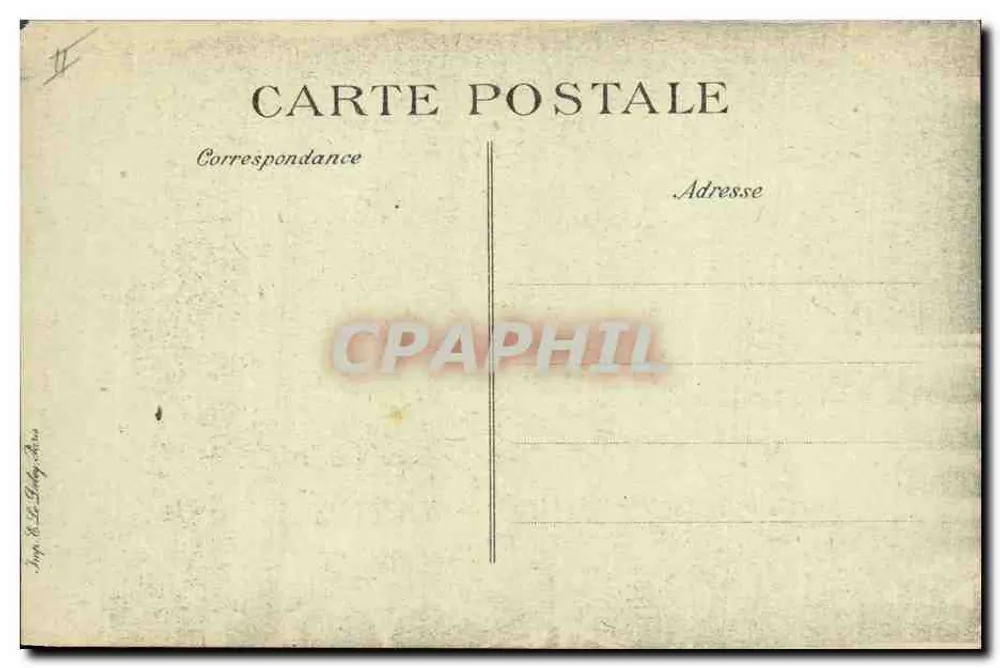 Fijouse ao Rouet — A Auvergne pitoresca — Editor V.D. n° 2309 - Verso