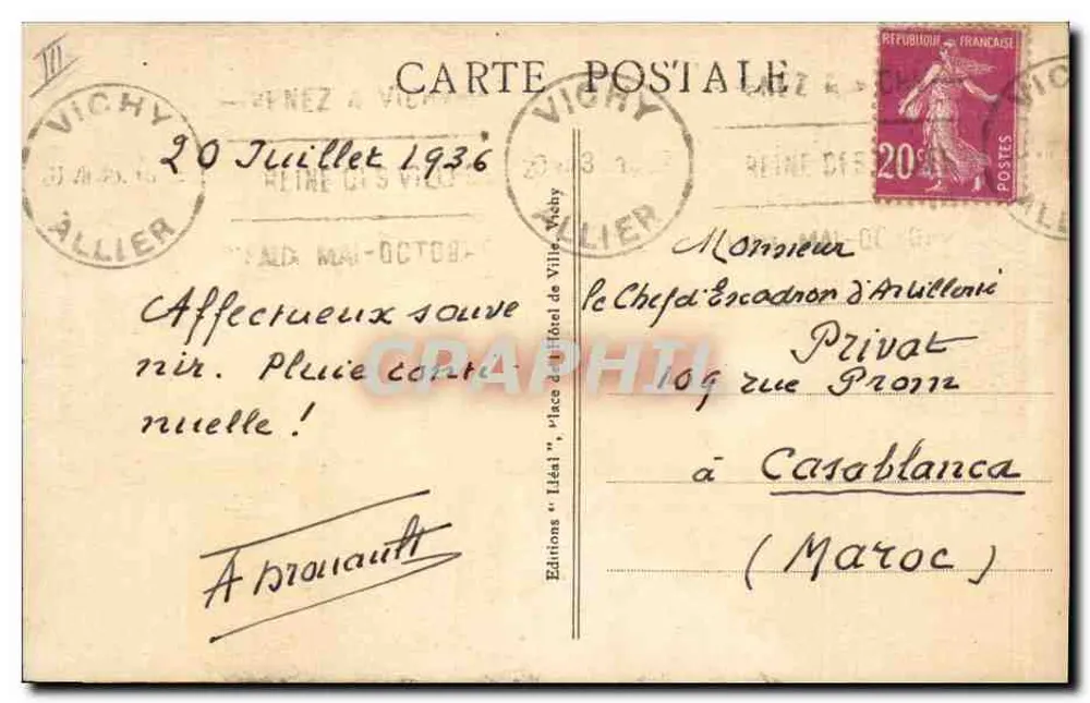 Jovem bourbonnaise — Bourbonnais — Lith. J. Lalanne, n°5 - Verso