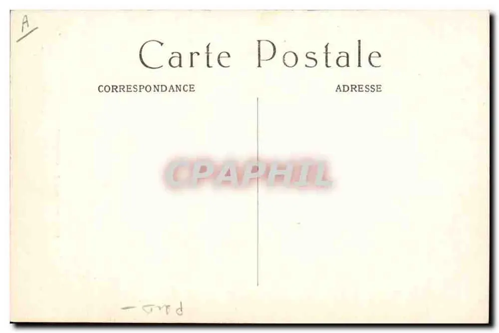 Typy z Auvergne — seria 33 — L'Hirondelle, Paryż - Rewers