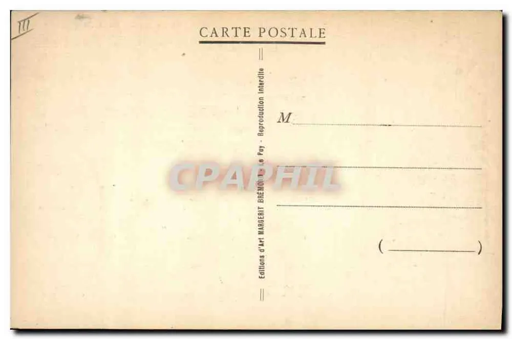Mous Esclos — canção bretona — Éditions d'Art Marderit, Le Puy - Verso